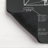 Flyer: Flugzeugkonzept Zeichnend Pläne PD Mousepad (Ecke)