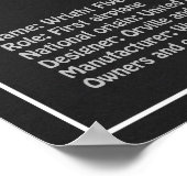 Flyer: Flugzeugkonzept Zeichnend Pläne PD Poster (Ecke)