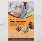 Flyer für benutzerdefinierte Wellness-Center-Servi (Vorne)