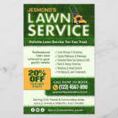 Flyer für berufliche Pflegedienste (Vorne)