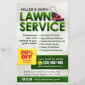 Flyer für berufliche Pflegedienste (Vorne)