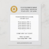 Flyer für das Werbeangebot für kundenspezifische F (Vorne)