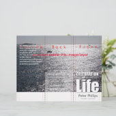 Flyer für den benutzerspezifischen Theme-Dienst in (Stehend Vorderseite)