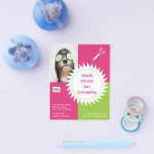 Flyer für den Gutschein von Hunden (Einzeln)