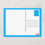 Flyer für den Kuchenverkauf Postkarte (Rückseite)