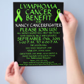 Flyer für den Nutzen von Krebs bei individuellem L (Hand)