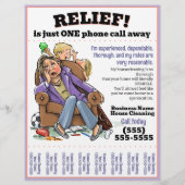 Flyer für den Wohnbereich (vollständig anpassbar) (Vorne)