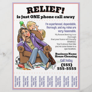 Flyer für den Wohnbereich (vollständig anpassbar)