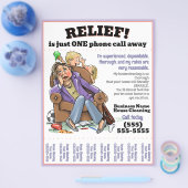 Flyer für den Wohnbereich (vollständig anpassbar) (Einzeln)