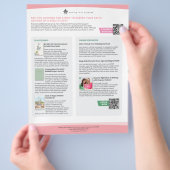 Flyer für Devotionale und Online-Ressourcen (Hand)