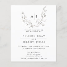 Flyer für die Einladung zum Hochzeitsfeiern