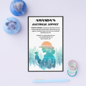 Flyer für elektrische Dienste (Einzeln)