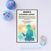 Flyer für elektrische Dienste (Einzeln)