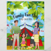 Flyer für Familienfeiern (Vorne)