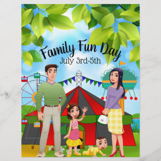 Flyer für Familienfeiern