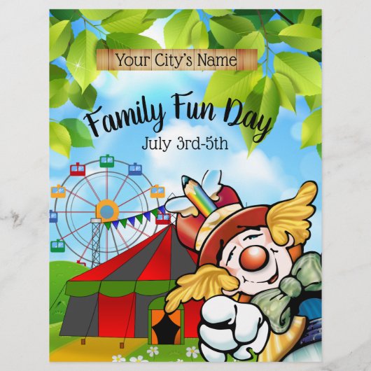 Flyer für Familienfeiern (Hinten)