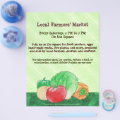 Flyer für frische Erzeugnisse (Einzeln)