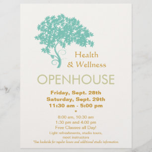 Flyer für ganzheitliche Gesundheit und Wellness 'T