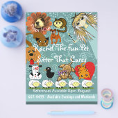 Flyer für Haustiere (Einzeln)