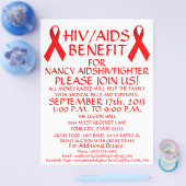 FLYER für HIV-AIDS-Hilfe (Einzeln)