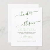 Flyer für Hochzeitsfeiern (Vorne/Hinten)