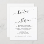 Flyer für Hochzeitsfeiern (Vorne/Hinten)