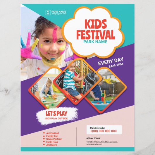 Flyer für Kinder (Vorderseite)