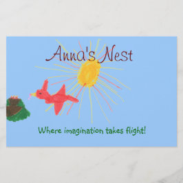 Flyer für Kinderbetreuung