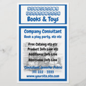 Flyer für Kinderproduktgeschäfte (Vorne)