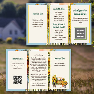 Flyer für landwirtschaftliche Familienbetriebe und