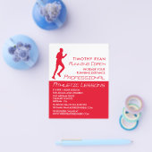 Flyer für männliche Laufende, Leichtathletik-Lekti (Einzeln)