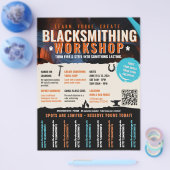 Flyer für Schmiedewerkstatt Flyer pur (Einzeln)