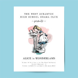 Flyer für Schulspiele oder Theatervorführungen