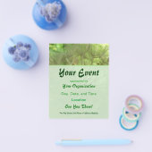 Flyer für Seed Pod-Ereignisse (Einzeln)