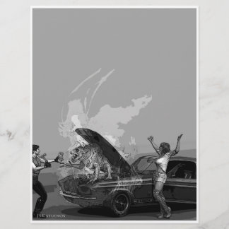 Flyer für Straßenverkehrsdienste