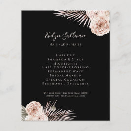 Flyer für tropische Rose