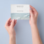 FLYER FÜR UNTERNEHMEN: MEERESWELLEN (Gruppe)