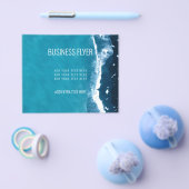 FLYER FÜR UNTERNEHMEN: MEERESWELLEN (Einzeln)