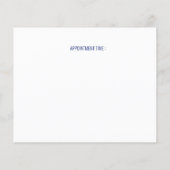 FLYER FÜR UNTERNEHMEN: WASSERFARBE (Hinten)