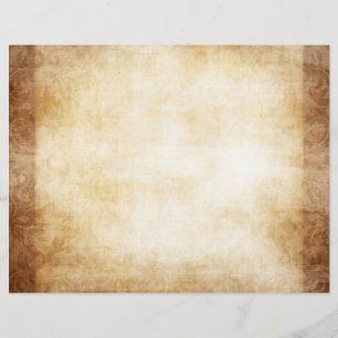 Flyer für Vintages Papier