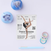Flyer für weibliche Tänzerin, Tanzlehrgang Werbung (Einzeln)