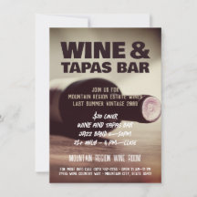 Flyer für Wein und Musik Einladung