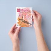Flyer für Werbung der Pilates-Klasse (Gruppe)