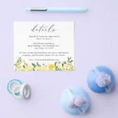 Flyer Gelbe Blumendetails (Einzeln)