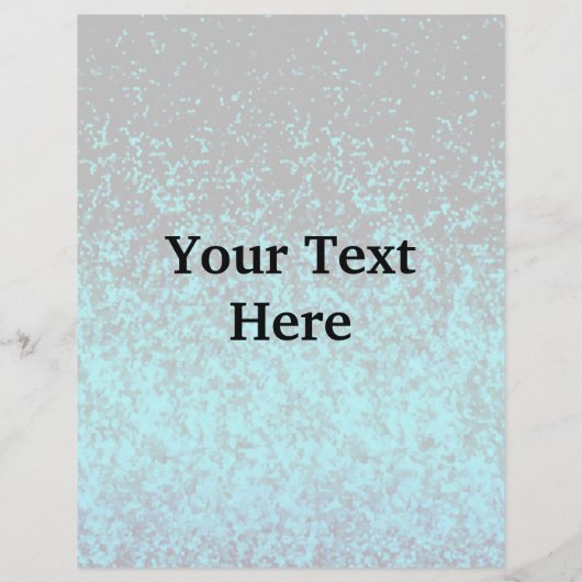 Flyer Glitzer Staubpartikel (Hinten)