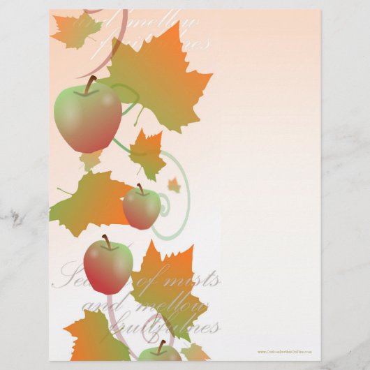 Flyer Herbst Ernte Holiday Craft Bazaar (Hinten)