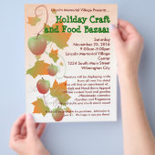 Flyer Herbst Ernte Holiday Craft Bazaar (Hand)