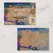 Flyer Hype Gold Wine Bar Party Club Event Pack Visitenkarte (Vorne/Hinten)