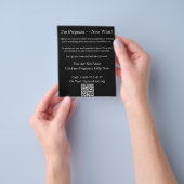 Flyer: Ich bin schwanger - Was? Flyer (Gruppe)