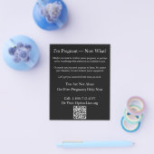 Flyer: Ich bin schwanger - Was? Flyer (Einzeln)